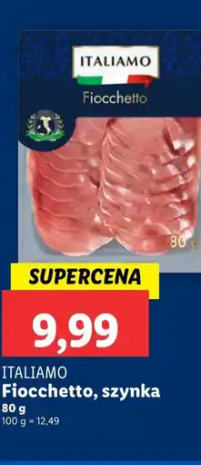 Lidl Szynka Italiamo oferta