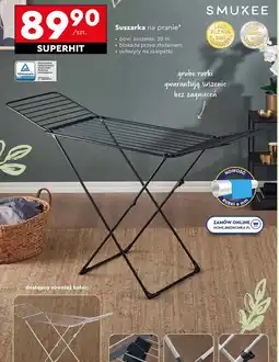 Biedronka Suszarka na pranie Smukee oferta