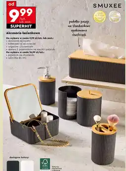 Biedronka Akcesoria do łazienki Smukee oferta