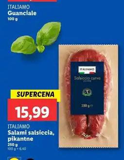 Lidl Salami Italiamo oferta