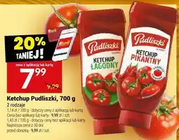 Twój Market Ketchup Pudliszki łagodny, pikantny oferta