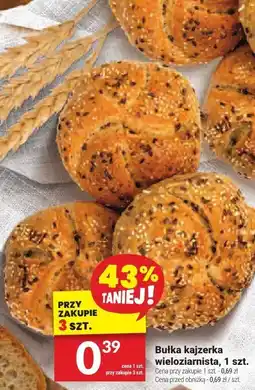 Twój Market Bułka kajzerka wieloziarnista Białecki oferta