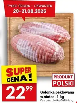 Twój Market Golonka peklowana w siatce Twój Market oferta
