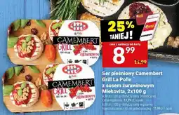 Twój Market Ser pleśniowy Camembert Grill La Polle z sosem żurawinowym Mlekovita oferta