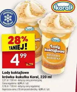 Twój Market Lody koktajlowe krówka-kukułka Koral oferta