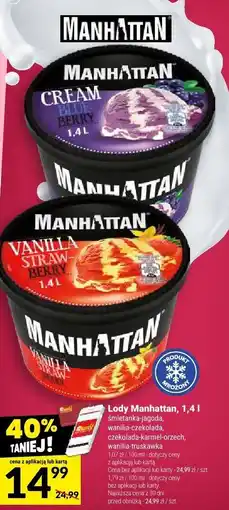 Twój Market Lody Manhattan oferta