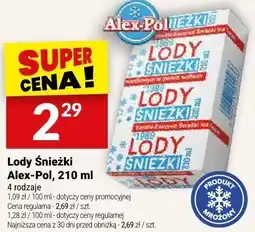 Twój Market Lody Śnieżki Alex-Pol oferta