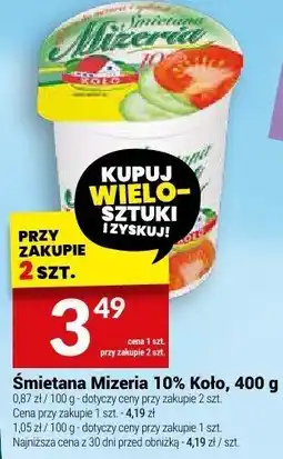 Twój Market Śmietana Mizeria 10% Koło oferta