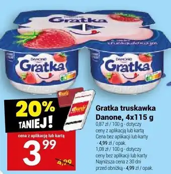 Twój Market Gratka truskawka Danone oferta