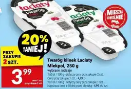 Twój Market Twaróg klinek Łaciaty Mlekpol oferta