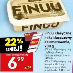 Twój Market Mix tłuszczowy Finuu Klasyczne do smarowania oferta