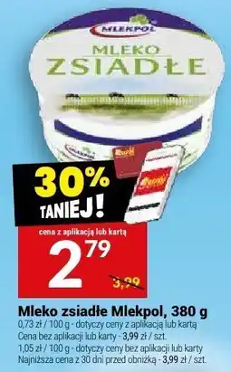 Twój Market Mleko zsiadłe Mlekpol oferta