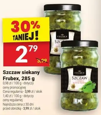 Twój Market Szczaw siekany Frubex oferta