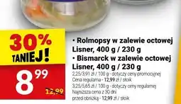 Twój Market Bismarck w zalewie octowej Lisner oferta
