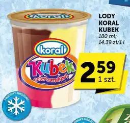 ABC Lody Koral Kubek oferta