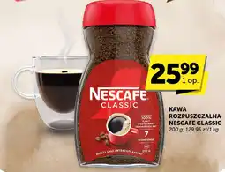 Euro Sklep Kawa rozpuszczalna Nescafe Classic oferta