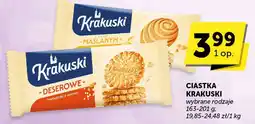 ABC Ciastka Krakuski deserowe, maślane oferta