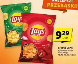 ABC Chipsy Lay's Green Onion, Paprika oferta