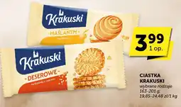 ABC Ciastka Krakuski deserowe/maślane oferta