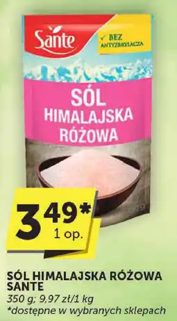 Groszek Sól himalajska różowa Sante oferta