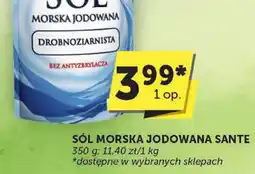 Euro Sklep Sól morska jodowana Sante oferta