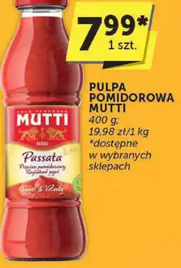 Groszek Pulpa pomidorowa Mutti oferta