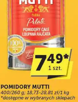 Groszek Pomidory Mutti oferta