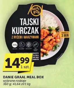 Groszek Danie Graal Meal Box tajski kurczak z ryżem i warzywami oferta