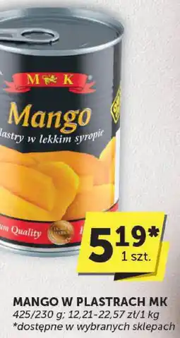 Groszek Mango w plastrach MK oferta