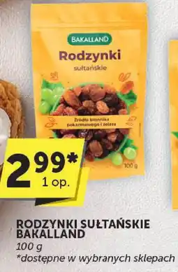 Euro Sklep Rodzynki sułtańskie Bakalland oferta
