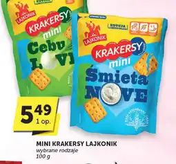 Groszek Krakersy mini Lajkonik Cebu/Śmietana oferta