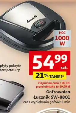 Auchan Gofrownica sw-8801 Łucznik oferta