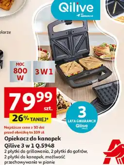 Auchan Opiekacz q.5948 Qilive oferta