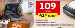 Auchan Gofrownica mgo-13 Mpm Product oferta