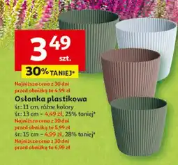Auchan Osłonka plastikowa 15 cm oferta