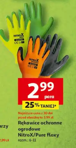 Auchan Rękawice ochronne pure floxy 6-11 Bradas oferta