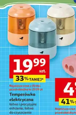 Auchan Temperówka elektryczna Auchan oferta