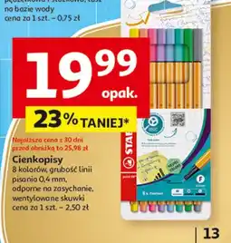 Auchan Cienkopis point 88 Stabilo oferta