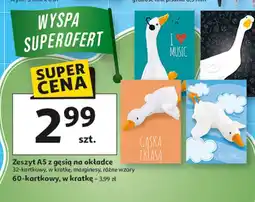 Auchan Zeszyt a5 60 k kratka oferta