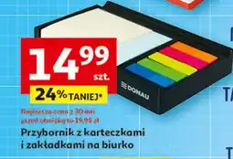 Auchan Przybornik z szufladką na karteczki zakładki Donau (Biella) oferta