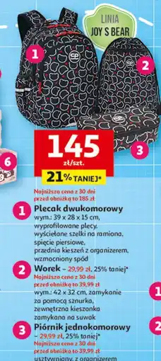 Auchan Piórnik saszetka jednokomorowa Coolpack oferta
