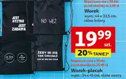 Auchan Worek-plecak oferta