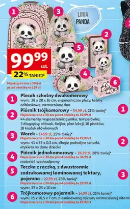 Auchan Pojemnik na śniadanie 1.3 l panda oferta
