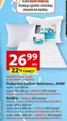 Auchan Kołdra carbon antystress 220 x 200 cm Amw oferta