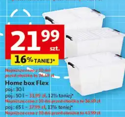 Auchan Ojemnik home box flex 65 l oferta