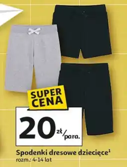 Auchan Spodnie dresowe dziecięce 4-14 lat oferta