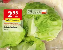 Auchan Sałata lodowa polska oferta