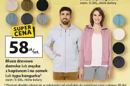 Auchan Bluza damska z kapturem kangurka rozm. s-3xl Inextenso By Auchan oferta