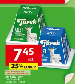 Auchan Ser kozi ze szczypiorkiem Turek Naturek oferta