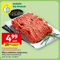 Auchan Mięso mielone wieprzowe Podniesiony Kciuk oferta